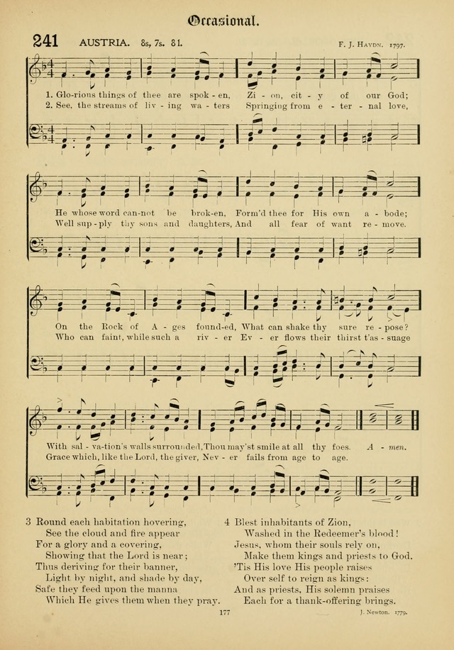 The Academic Hymnal page 178