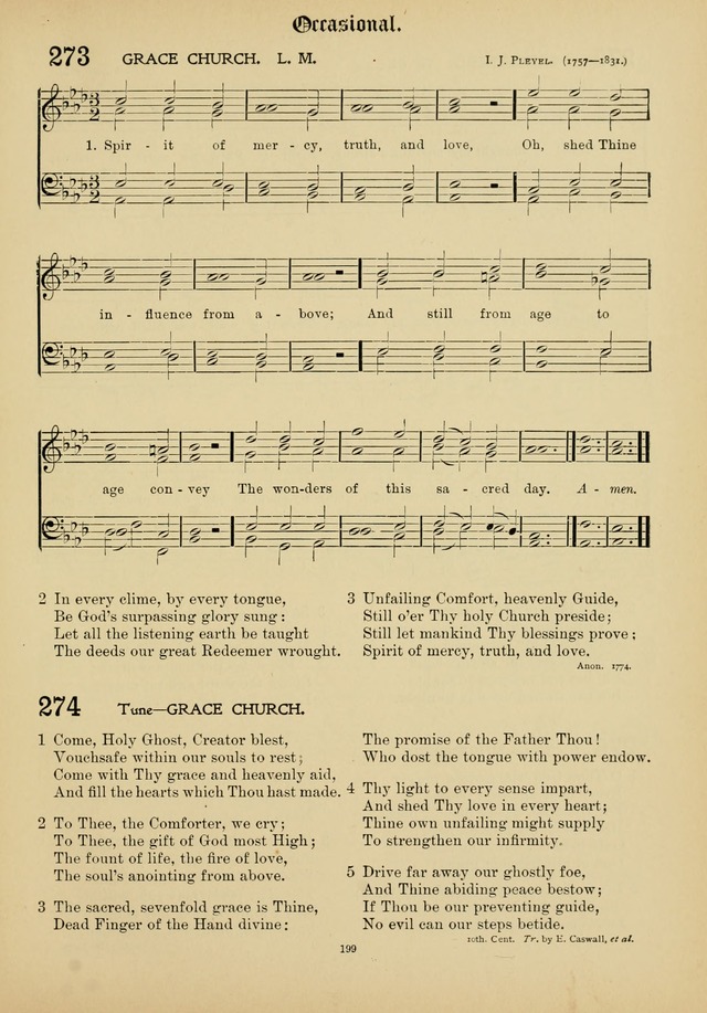 The Academic Hymnal page 200