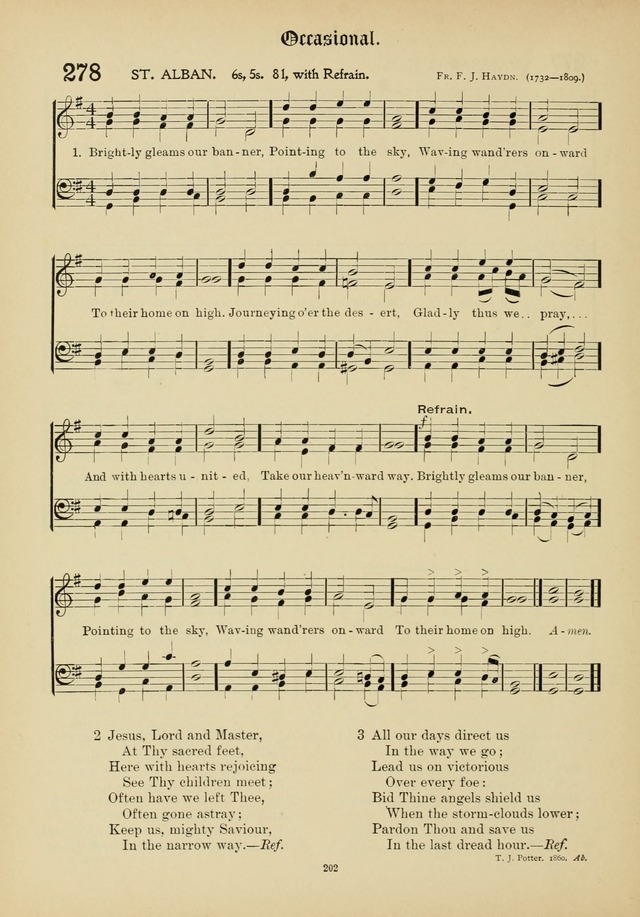 The Academic Hymnal page 203