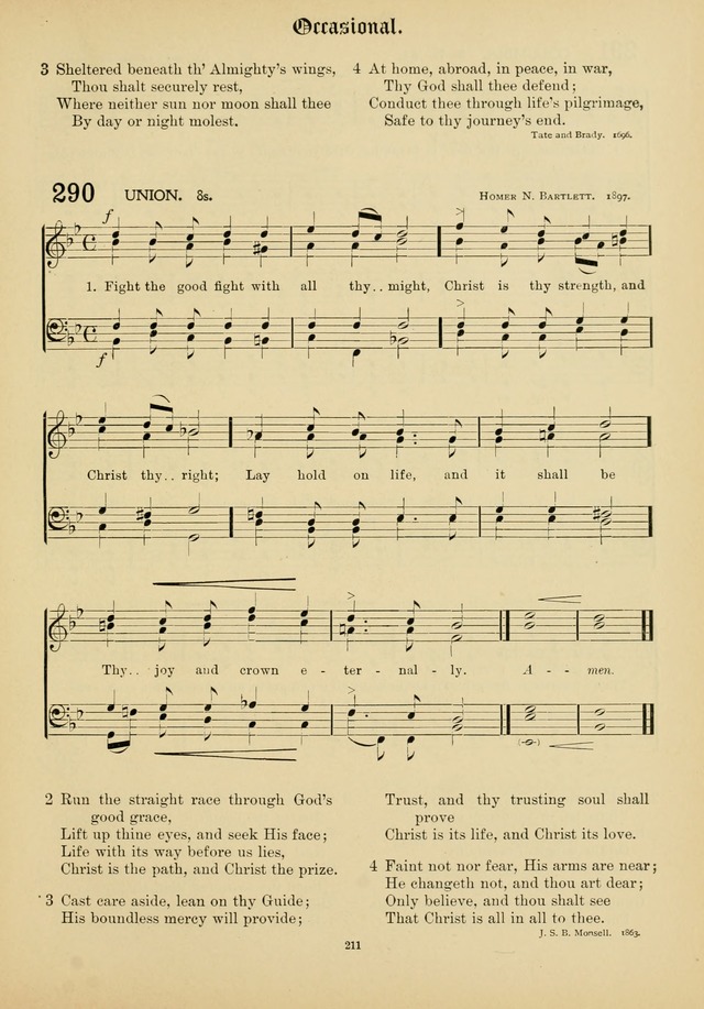 The Academic Hymnal page 212