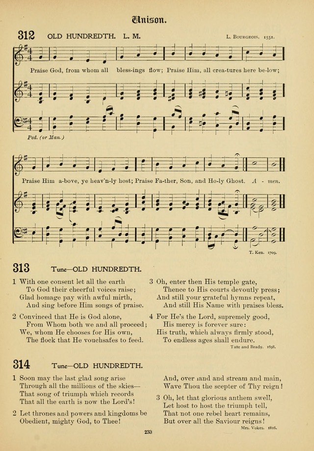 The Academic Hymnal page 234