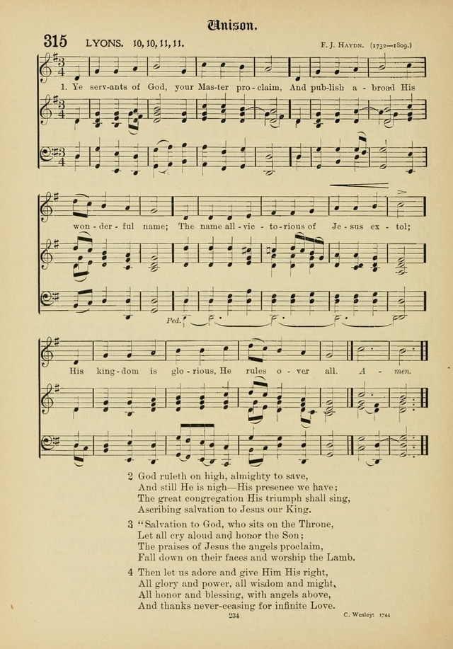 The Academic Hymnal page 235