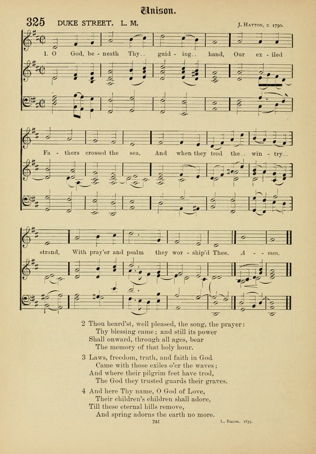 The Academic Hymnal page 245