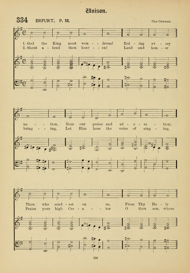 The Academic Hymnal page 257