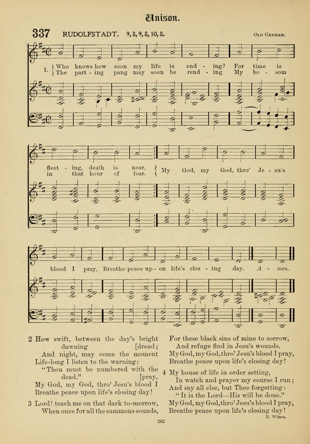 The Academic Hymnal page 263