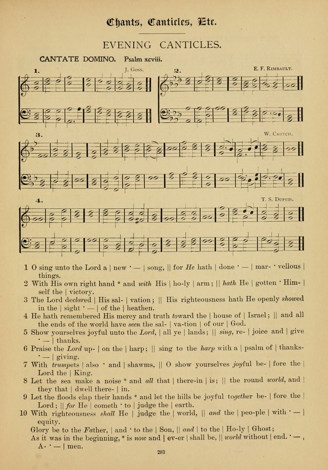 The Academic Hymnal page 284