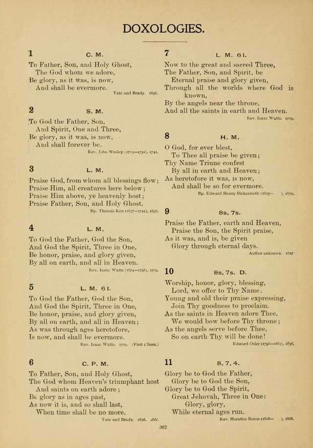 The Academic Hymnal page 303