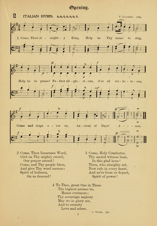 The Academic Hymnal page 4