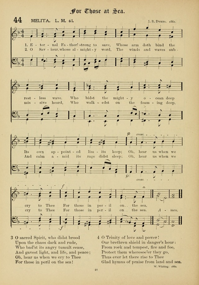 The Academic Hymnal page 49