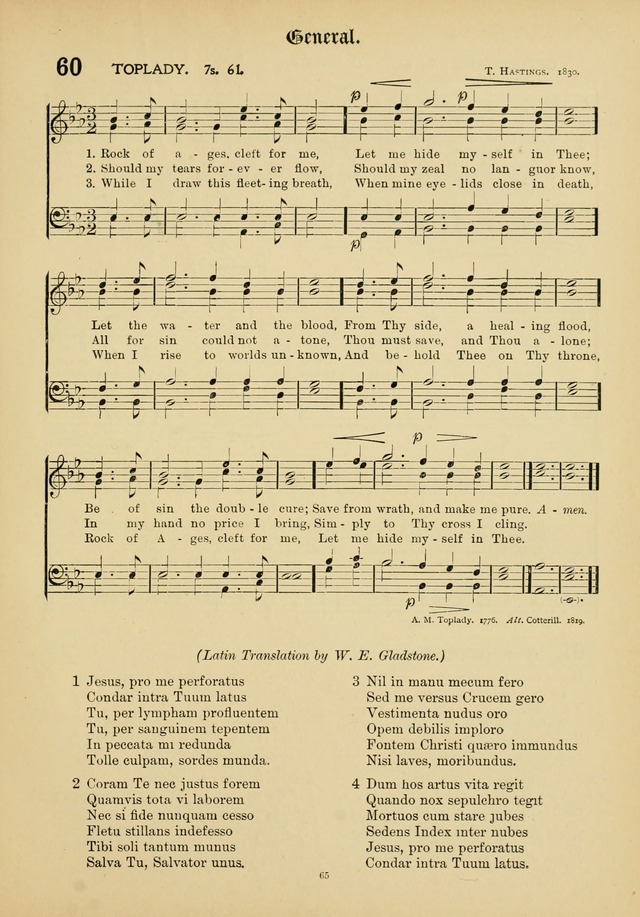 The Academic Hymnal page 66