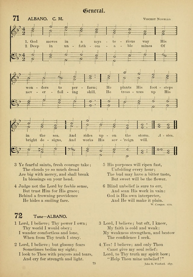 The Academic Hymnal page 76