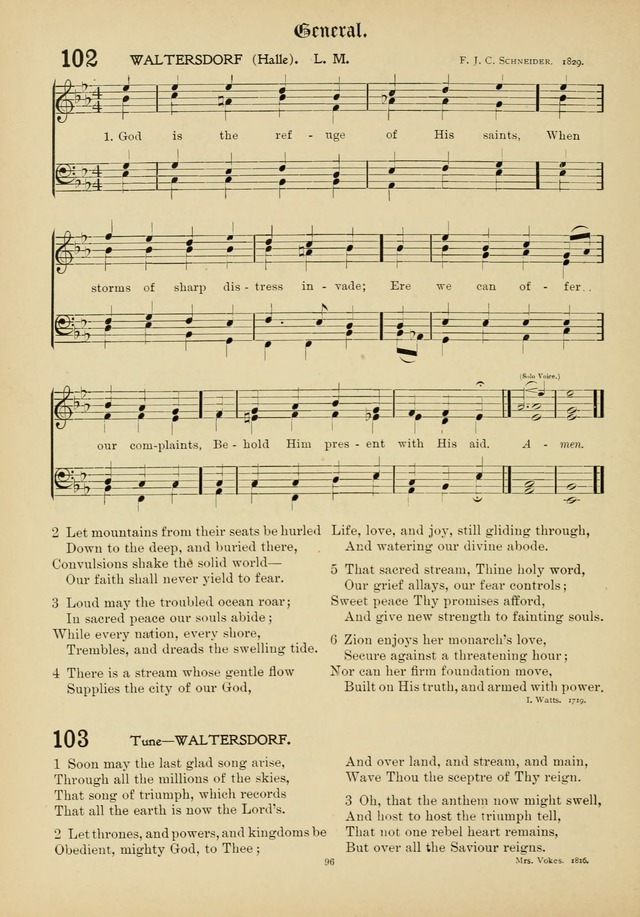 The Academic Hymnal page 97