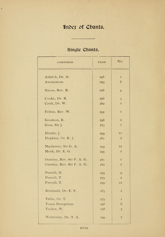 The Academic Hymnal page xxiii