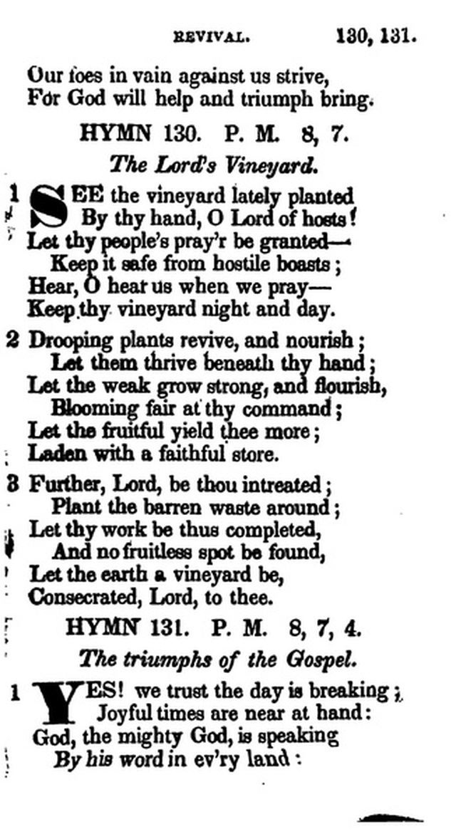 Additional Hymns, Adopted by the General Synod of the Reformed Dutch Church  in North America, at their Session June 1831. 2nd ed. page 108