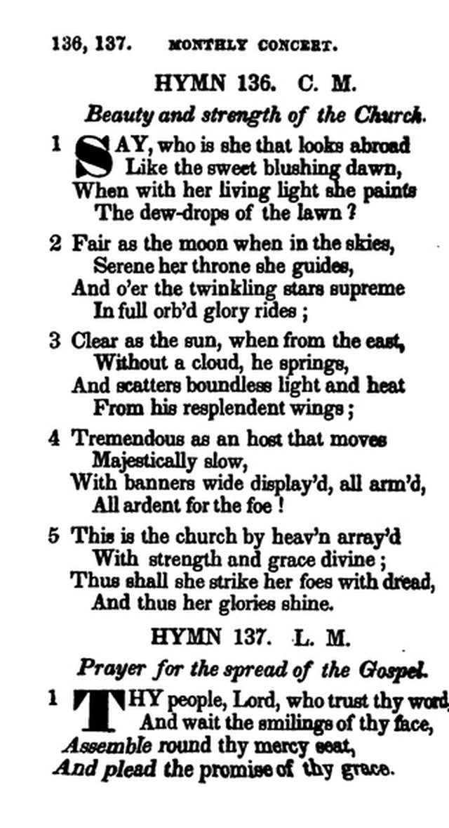 Additional Hymns, Adopted by the General Synod of the Reformed Dutch Church  in North America, at their Session June 1831. 2nd ed. page 113