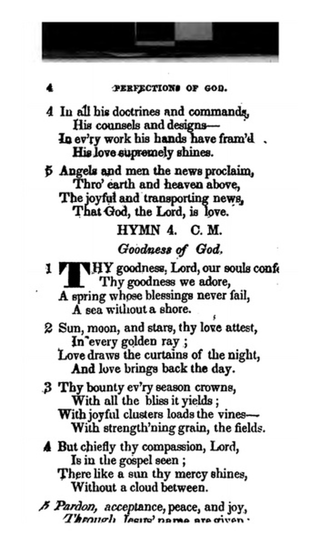 Additional Hymns, Adopted by the General Synod of the Reformed Dutch Church  in North America, at their Session June 1831. 2nd ed. page 3