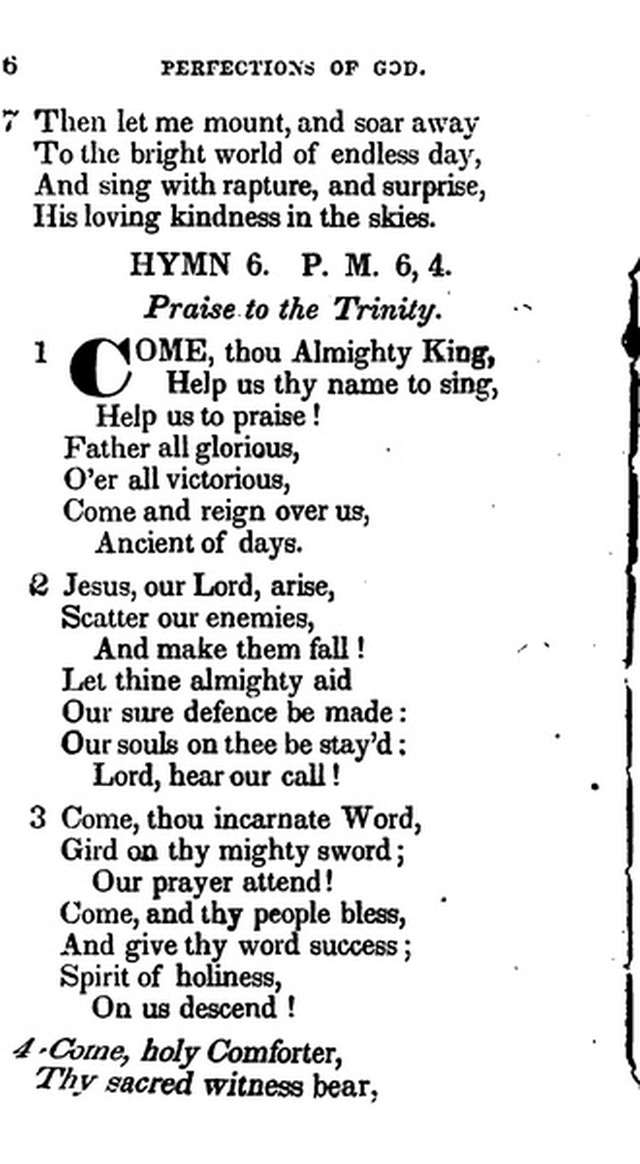 Additional Hymns, Adopted by the General Synod of the Reformed Dutch Church  in North America, at their Session June 1831. 2nd ed. page 5