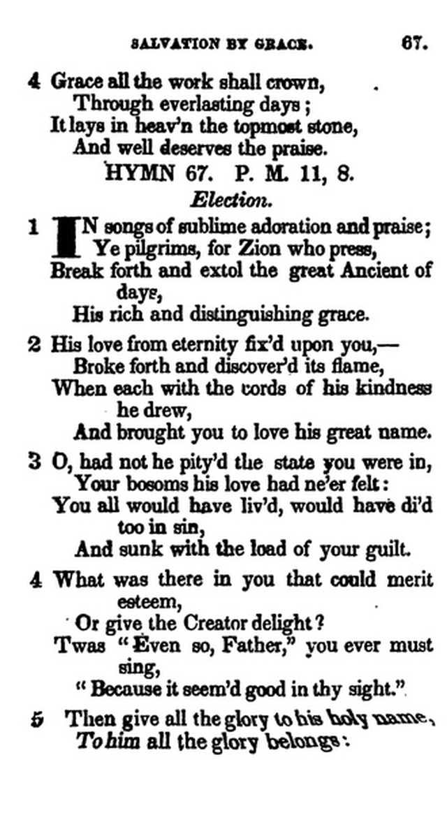 Additional Hymns, Adopted by the General Synod of the Reformed Dutch Church  in North America, at their Session June 1831. 2nd ed. page 54