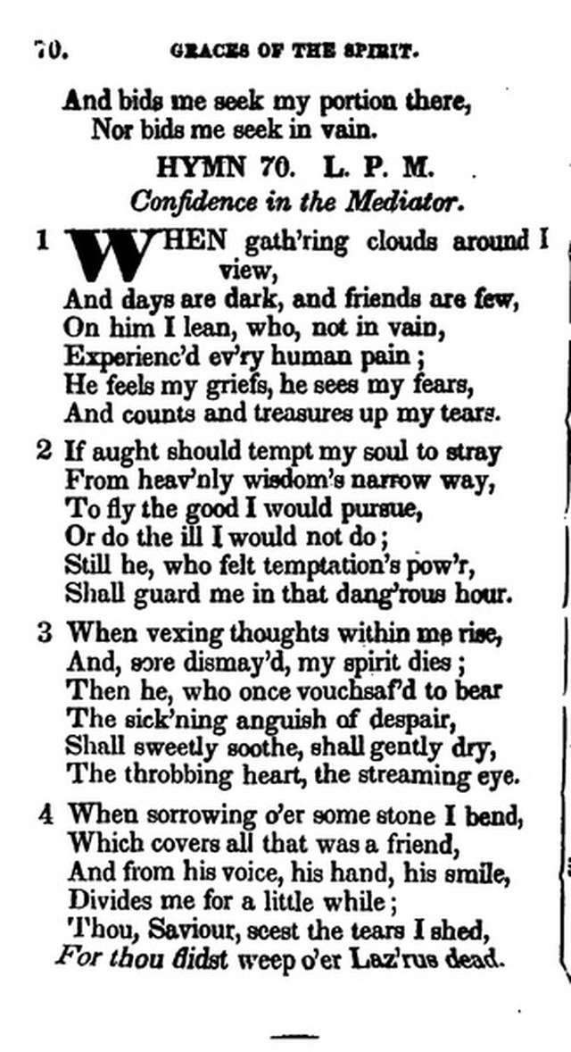 Additional Hymns, Adopted by the General Synod of the Reformed Dutch Church  in North America, at their Session June 1831. 2nd ed. page 57