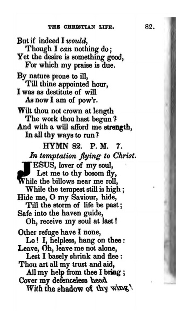 Additional Hymns, Adopted by the General Synod of the Reformed Dutch Church  in North America, at their Session June 1831. 2nd ed. page 68