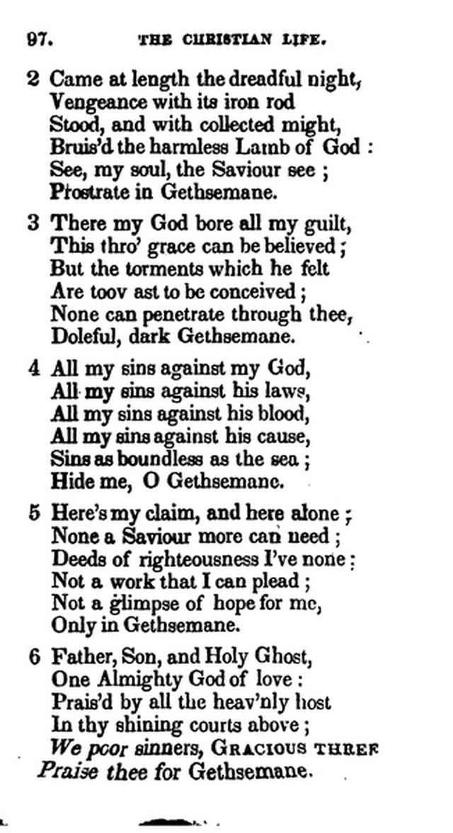 Additional Hymns, Adopted by the General Synod of the Reformed Dutch Church  in North America, at their Session June 1831. 2nd ed. page 81