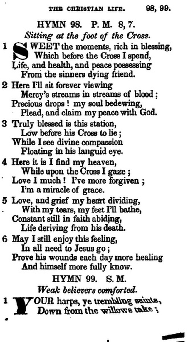 Additional Hymns, Adopted by the General Synod of the Reformed Dutch Church  in North America, at their Session June 1831. 2nd ed. page 82