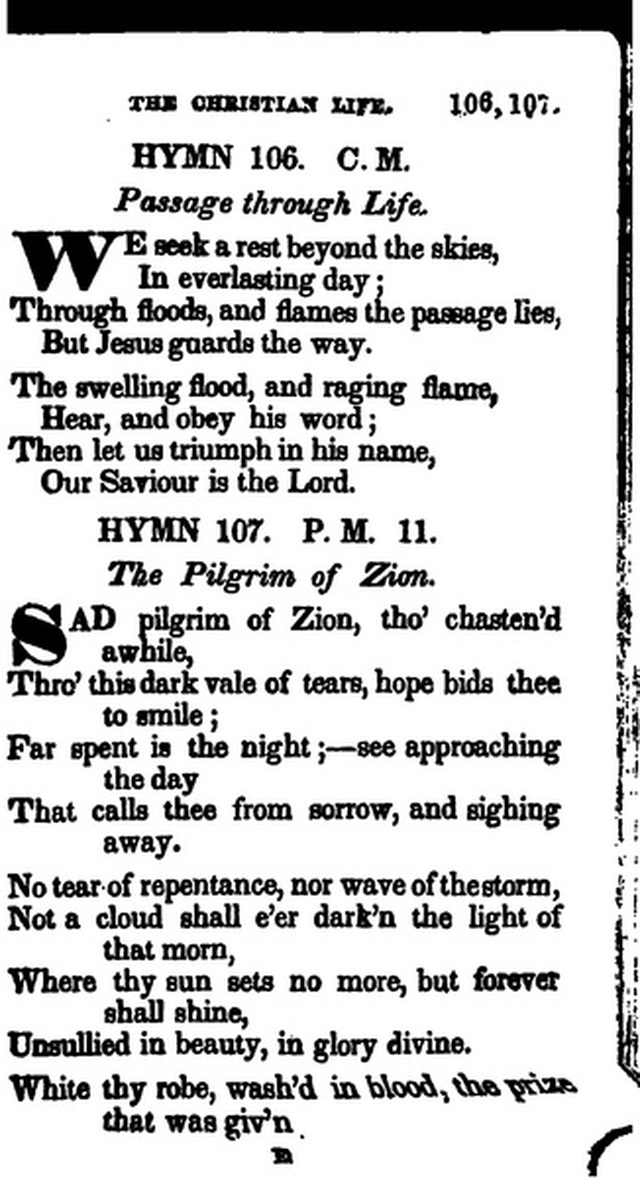 Additional Hymns, Adopted by the General Synod of the Reformed Dutch Church  in North America, at their Session June 1831. 2nd ed. page 90