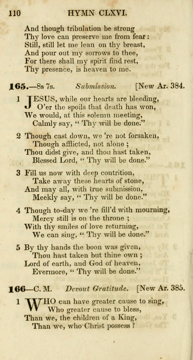 Additional Hymns, Adopted by the General Synod of the Reformed Protestant Dutch Church in North America, at their Session, June 1846, and authorized to be used in the churches under their care page 115