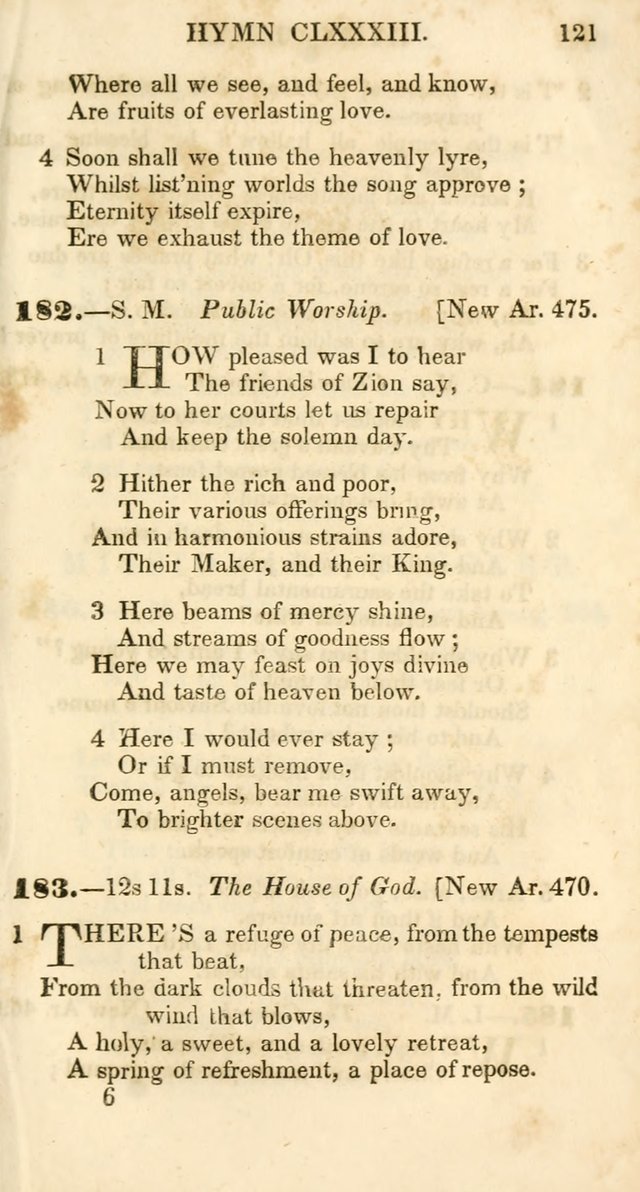 Additional Hymns, Adopted by the General Synod of the Reformed Protestant Dutch Church in North America, at their Session, June 1846, and authorized to be used in the churches under their care page 126