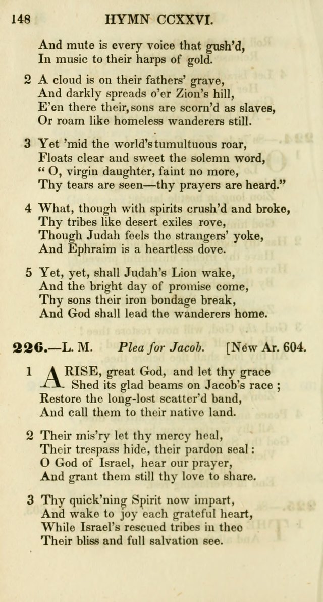 Additional Hymns, Adopted by the General Synod of the Reformed Protestant Dutch Church in North America, at their Session, June 1846, and authorized to be used in the churches under their care page 153