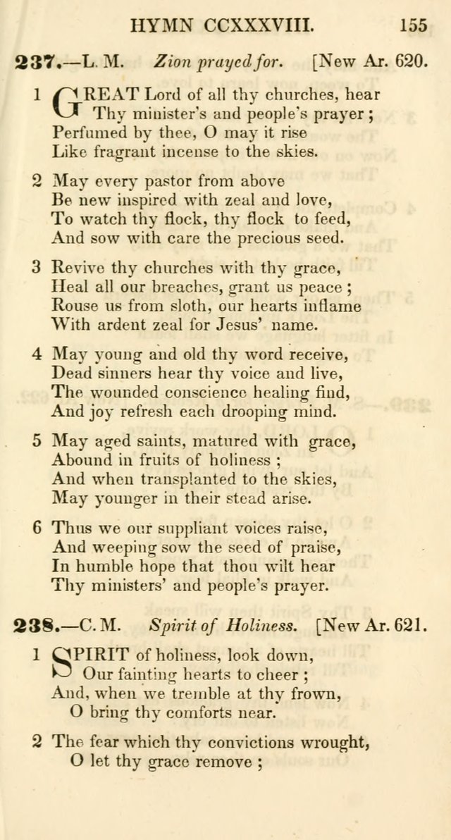 Additional Hymns, Adopted by the General Synod of the Reformed Protestant Dutch Church in North America, at their Session, June 1846, and authorized to be used in the churches under their care page 160