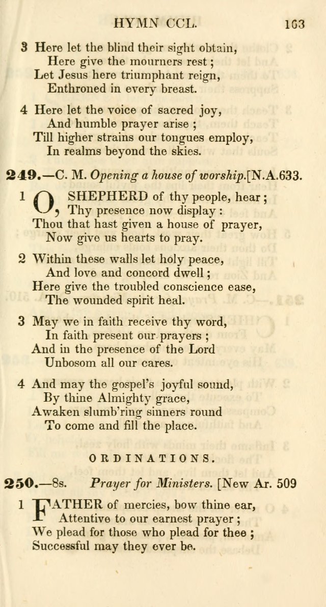 Additional Hymns, Adopted by the General Synod of the Reformed Protestant Dutch Church in North America, at their Session, June 1846, and authorized to be used in the churches under their care page 168