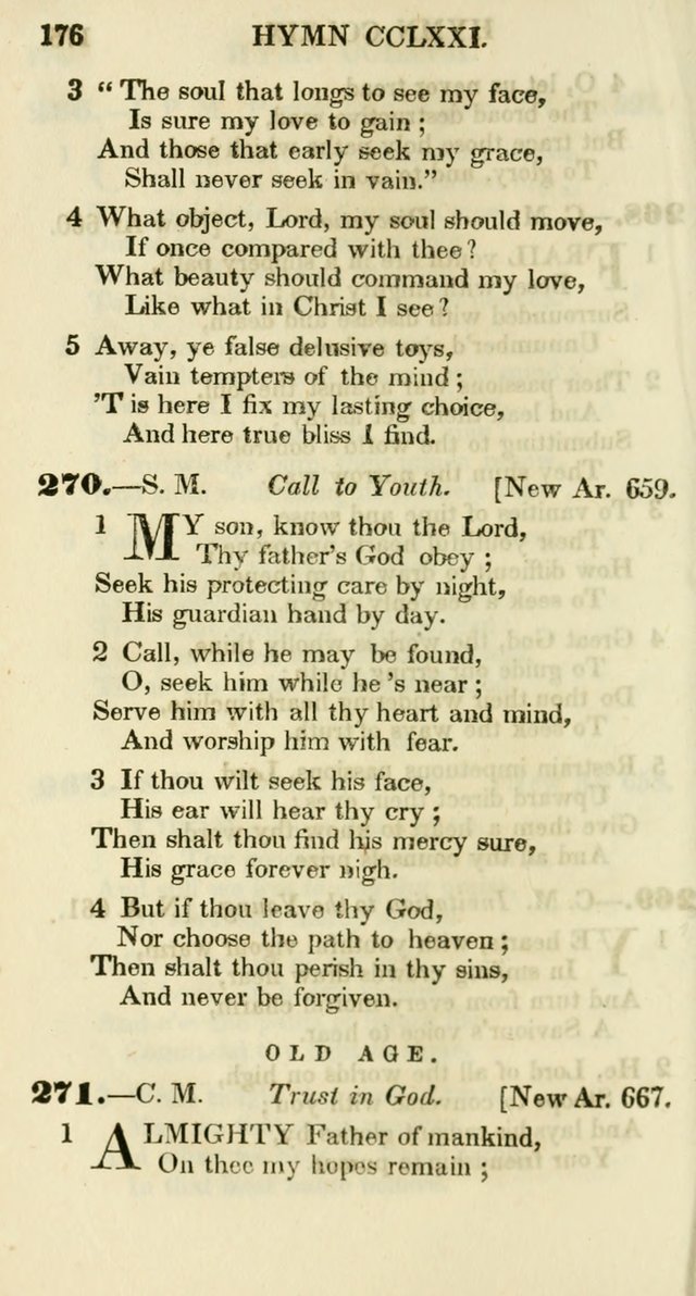 Additional Hymns, Adopted by the General Synod of the Reformed Protestant Dutch Church in North America, at their Session, June 1846, and authorized to be used in the churches under their care page 181