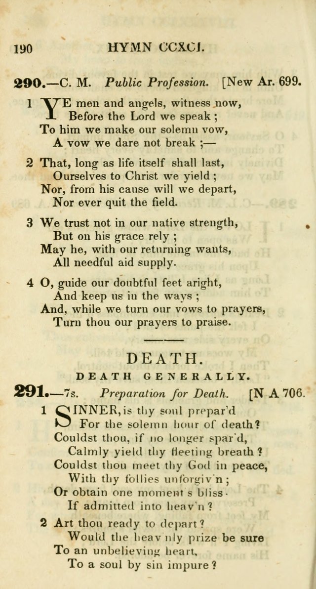 Additional Hymns, Adopted by the General Synod of the Reformed Protestant Dutch Church in North America, at their Session, June 1846, and authorized to be used in the churches under their care page 195