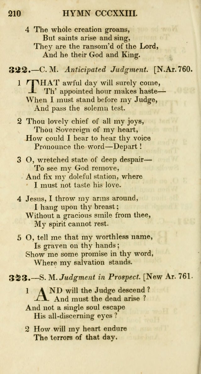 Additional Hymns, Adopted by the General Synod of the Reformed Protestant Dutch Church in North America, at their Session, June 1846, and authorized to be used in the churches under their care page 215