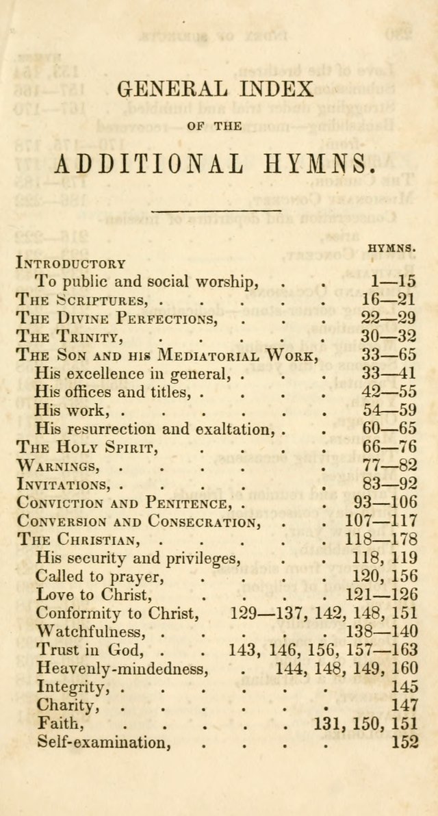 Additional Hymns, Adopted by the General Synod of the Reformed Protestant Dutch Church in North America, at their Session, June 1846, and authorized to be used in the churches under their care page 234