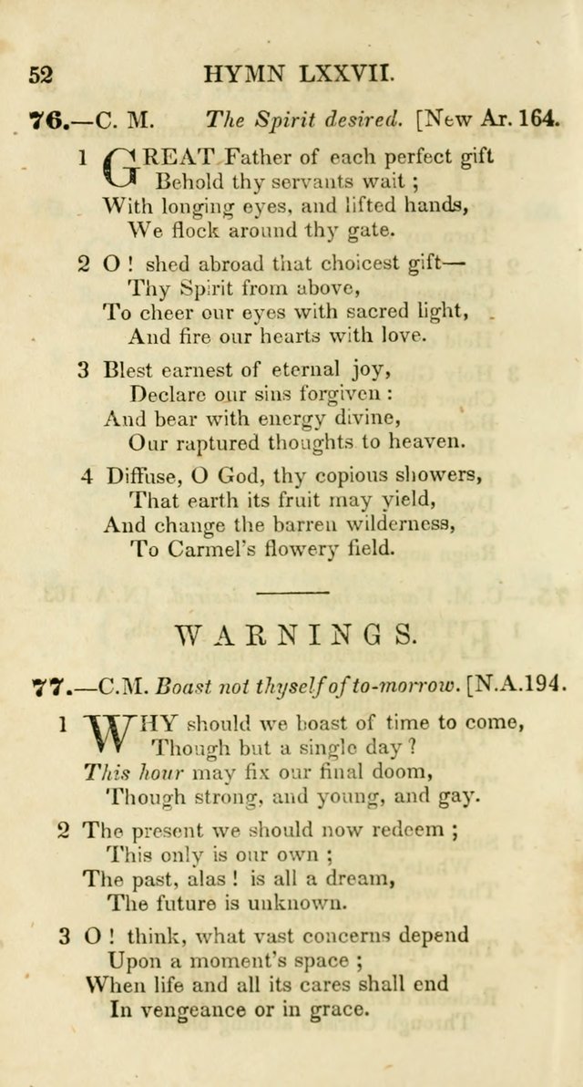 Additional Hymns, Adopted by the General Synod of the Reformed Protestant Dutch Church in North America, at their Session, June 1846, and authorized to be used in the churches under their care page 57