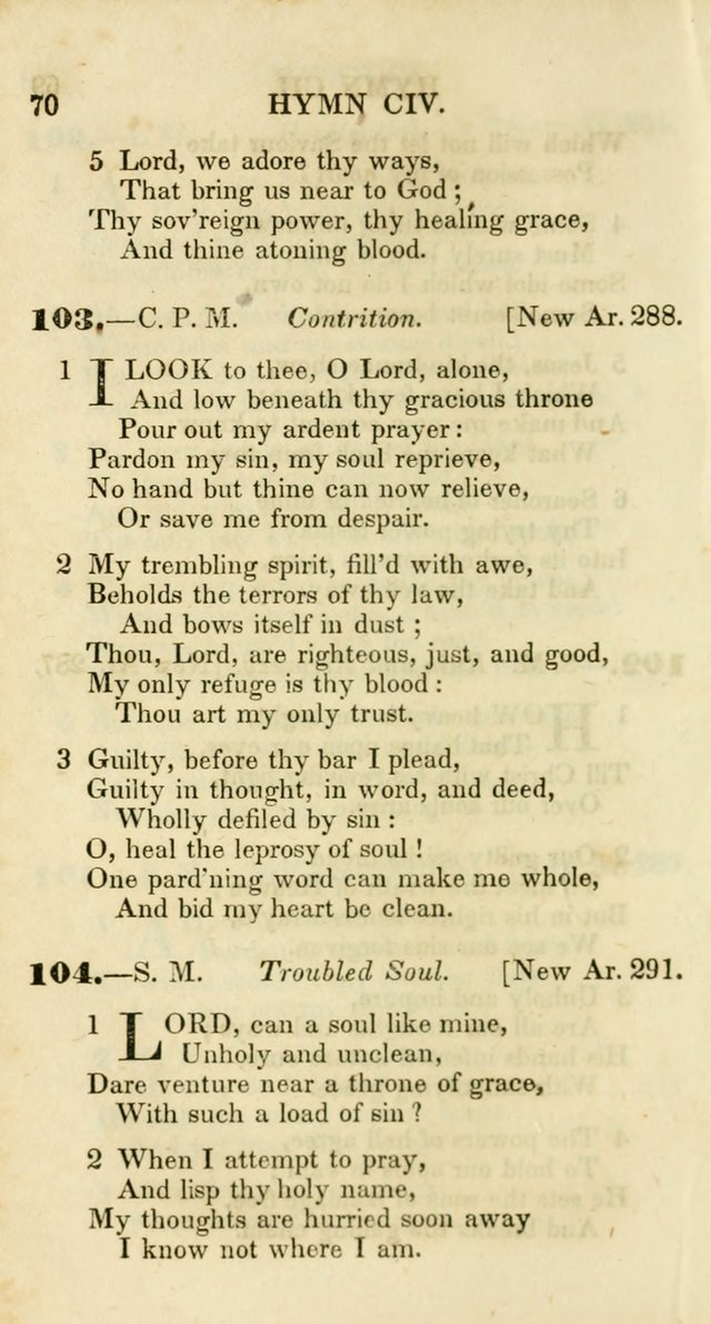 Additional Hymns, Adopted by the General Synod of the Reformed Protestant Dutch Church in North America, at their Session, June 1846, and authorized to be used in the churches under their care page 75