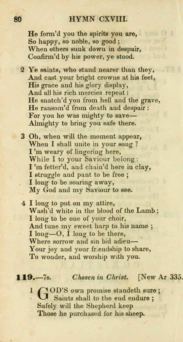 Additional Hymns, Adopted by the General Synod of the Reformed Protestant Dutch Church in North America, at their Session, June 1846, and authorized to be used in the churches under their care page 85