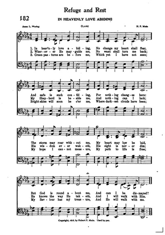 Association Hymn Book: for use in meetings for men page 140