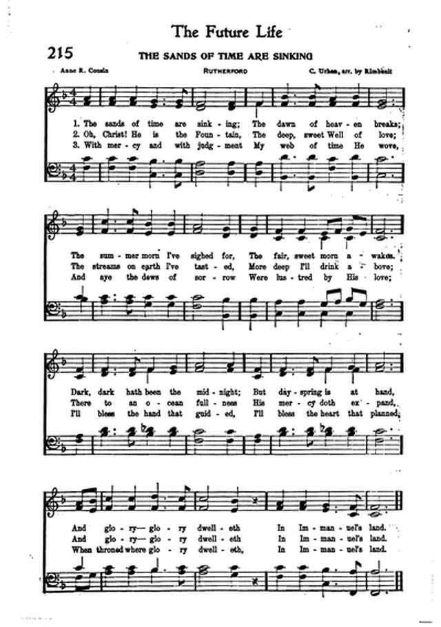 Association Hymn Book: for use in meetings for men page 168