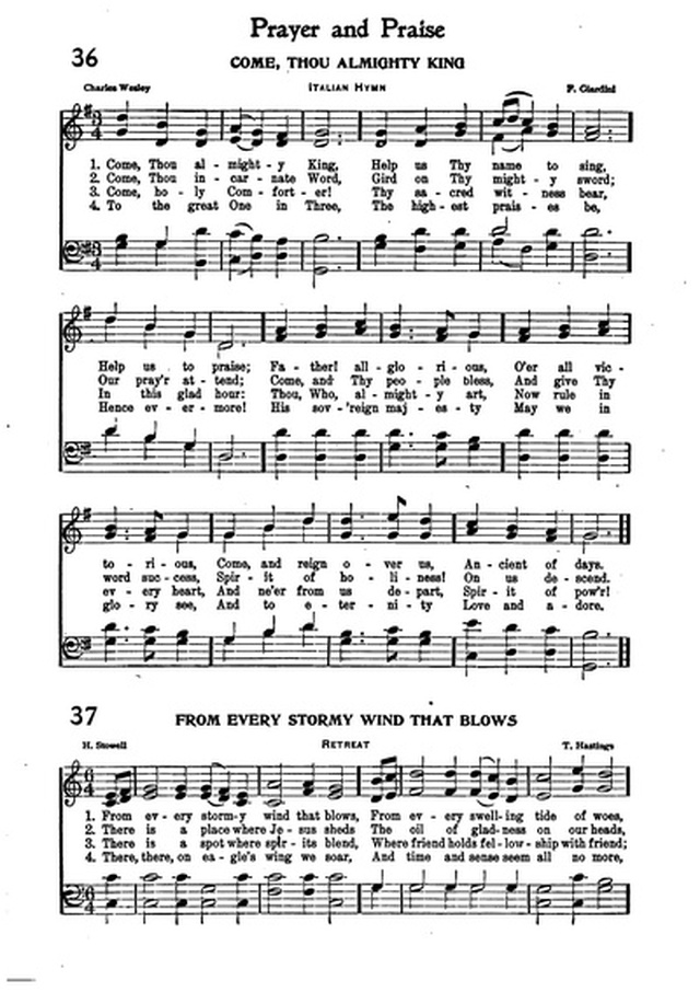 Association Hymn Book: for use in meetings for men page 25