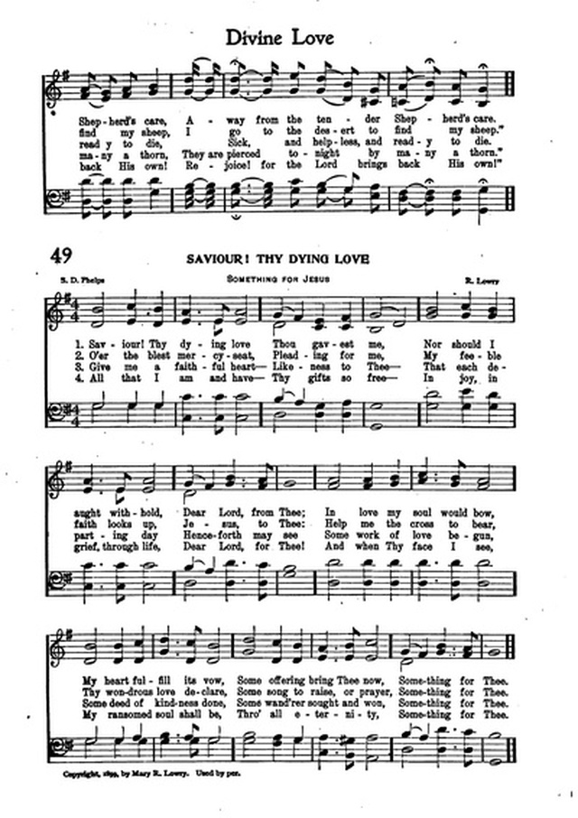 Association Hymn Book: for use in meetings for men page 34