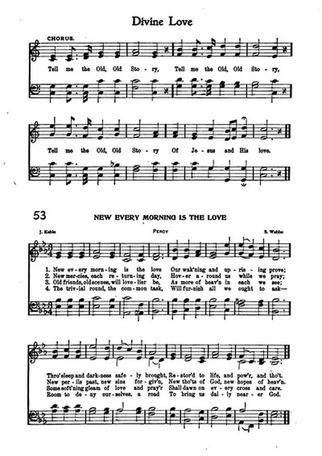 Association Hymn Book: for use in meetings for men page 38