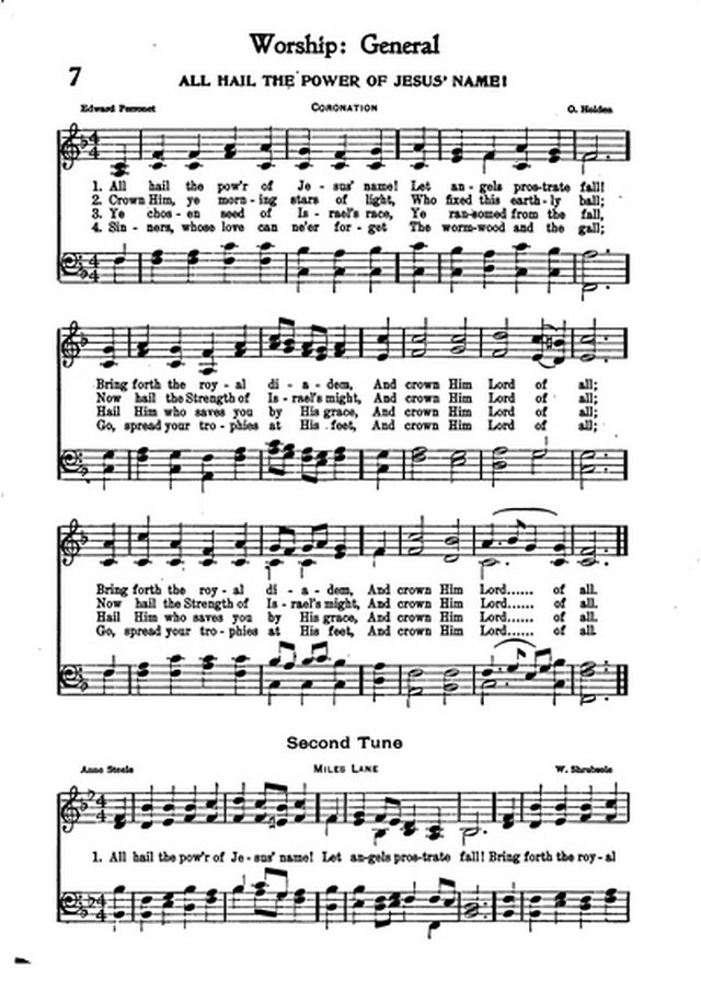 Association Hymn Book: for use in meetings for men page 5