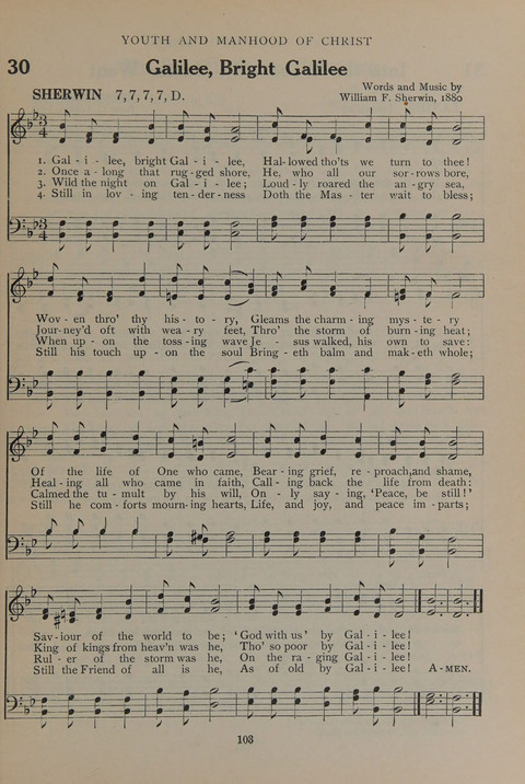 The Abingdon Hymnal: a Book of Worship for Youth page 101