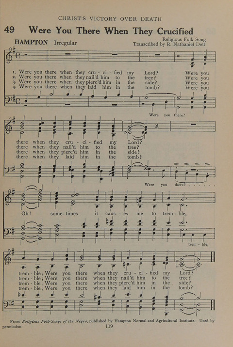 The Abingdon Hymnal: a Book of Worship for Youth page 117