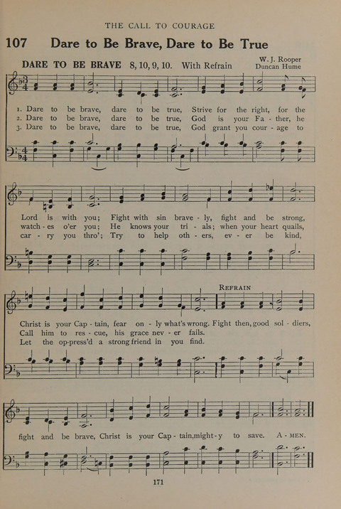 The Abingdon Hymnal: a Book of Worship for Youth page 169