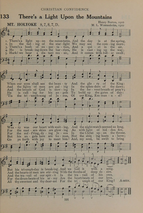 The Abingdon Hymnal: a Book of Worship for Youth page 189