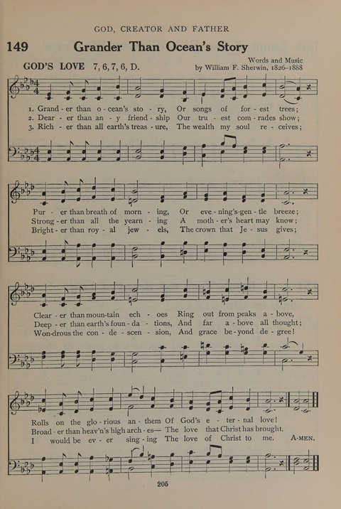 The Abingdon Hymnal: a Book of Worship for Youth page 203